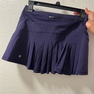 lululemon athletica Purple Pleated Skirt